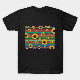 Serape Sunflowe T-Shirt